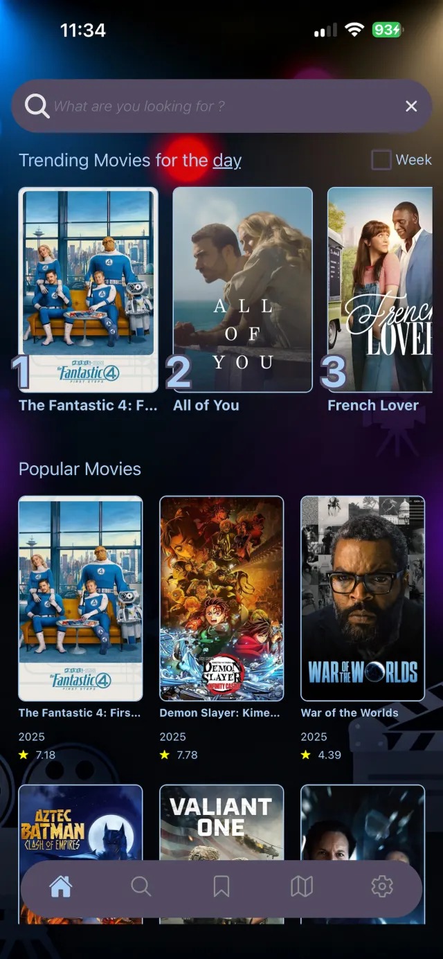 LumiFlix mobile app preview